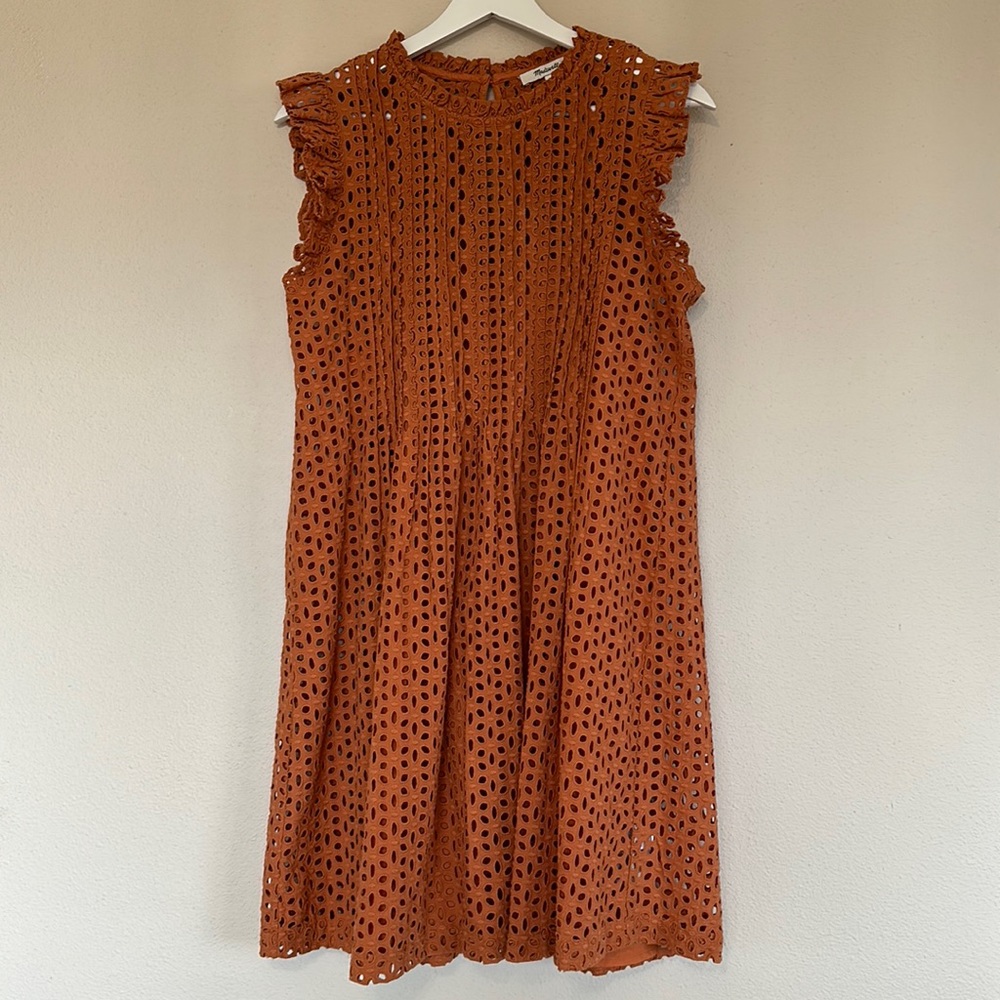 Madewell eyelet dress
